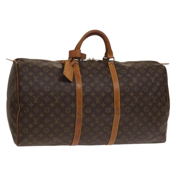 LOUIS VUITTON Monogram Keepall 60 Boston Bag M41422 - Picture 1 of 16